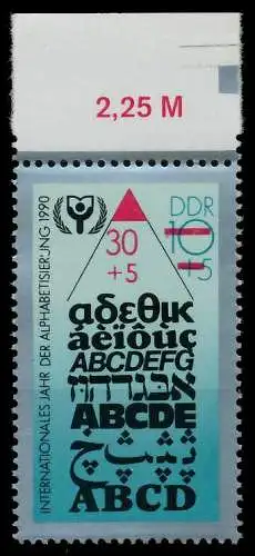 DDR 1990 Nr 3353 postfrisch ORA 034C0E