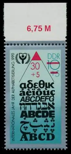 DDR 1990 Nr 3353 postfrisch ORA 034C12