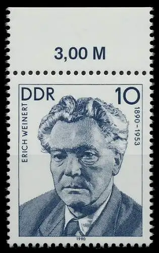 DDR 1990 Nr 3301 postfrisch ORA 034C52