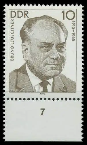 DDR 1990 Nr 3300 postfrisch URA 034D02