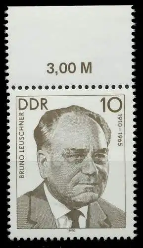 DDR 1990 Nr 3300 postfrisch ORA 034D36