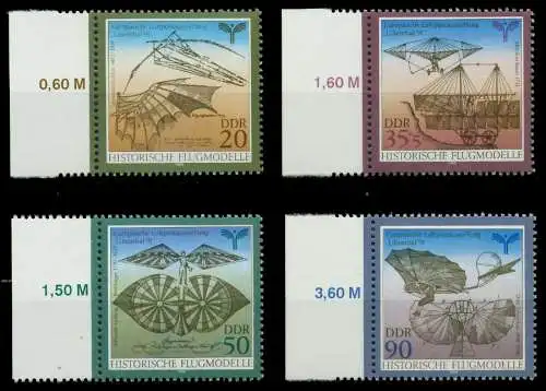 DDR 1990 Nr 3311-3314 postfrisch SRA 034E2E