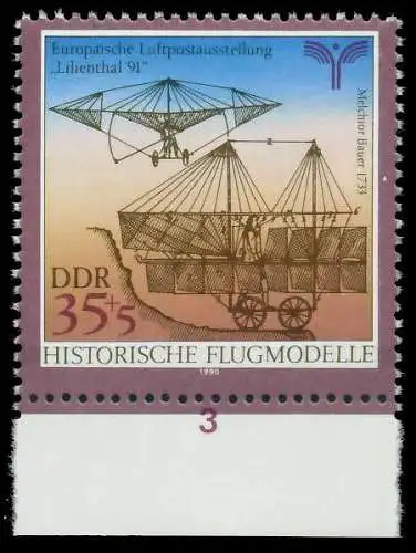 DDR 1990 Nr 3312 postfrisch URA 034EC2