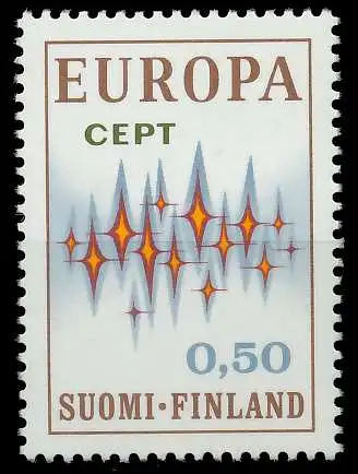 FINNLAND 1972 Nr 701 postfrisch SAC2AAE