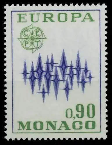 MONACO 1972 Nr 1039 postfrisch 040336