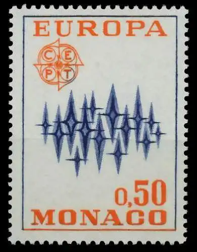 MONACO 1972 Nr 1038 postfrisch 040342