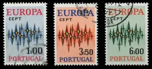 PORTUGAL 1972 Nr 1166-1168 gestempelt 04037A