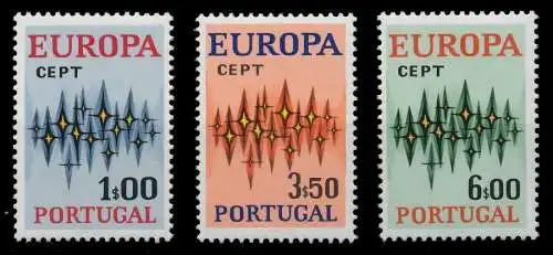 PORTUGAL 1972 Nr 1166-1168 postfrisch 04038A