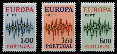PORTUGAL 1972 Nr 1166-1168 postfrisch 040396