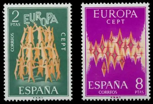 SPANIEN 1972 Nr 1985-1986 postfrisch SAC2C3E