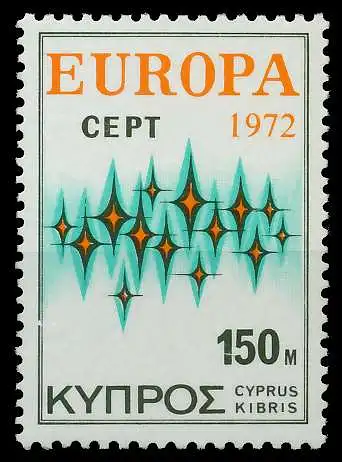 ZYPERN 1972 Nr 376 postfrisch 040406