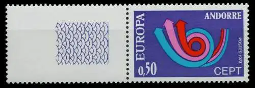 ANDORRA FRZ.-POST Nr 247 LFl postfrisch WAAGR PAAR 040482
