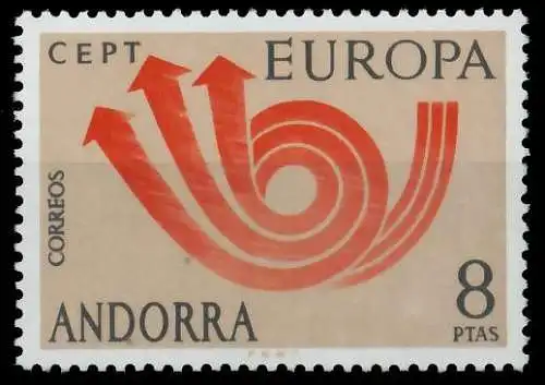 ANDORRA SPANISCHE POST 1970-1979 Nr 85 postfrisch 0404A2