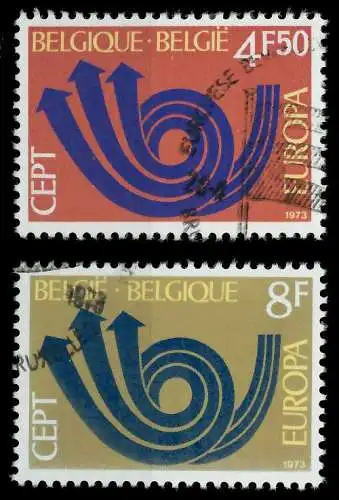 BELGIEN 1973 Nr 1722-1723 gestempelt 0404AE