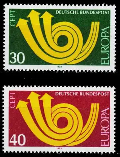 BRD BUND 1973 Nr 768-769 postfrisch SAC2D3A