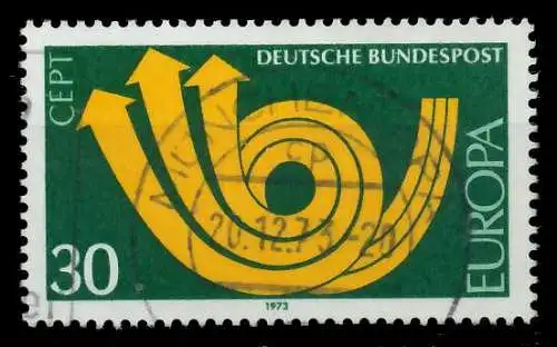 BRD BUND 1973 Nr 768 zentrisch gestempelt 0404DE