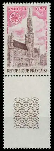 FRANKREICH 1973 Nr 1826 LFu postfrisch SENKR PAAR 040502