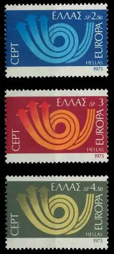 GRIECHENLAND 1973 Nr 1147-1149 postfrisch SAC2D92