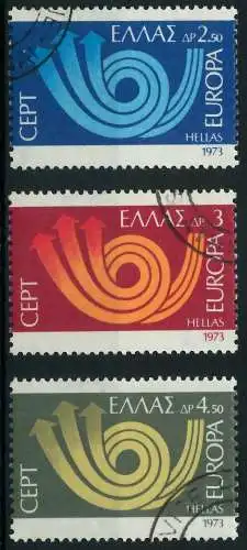 GRIECHENLAND 1973 Nr 1147-1149 gestempelt 04054A