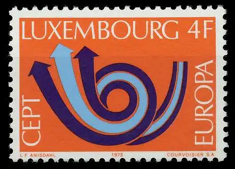 LUXEMBURG 1973 Nr 862 postfrisch 0405E6