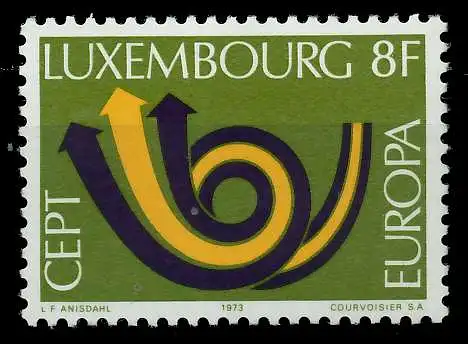 LUXEMBURG 1973 Nr 863 postfrisch 040602