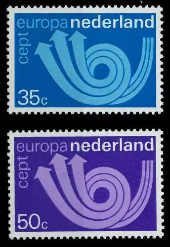 NIEDERLANDE 1973 Nr 1011-1012 postfrisch SAC2EB6
