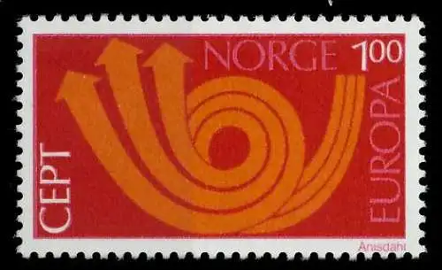 NORWEGEN 1973 Nr 660 postfrisch 040682