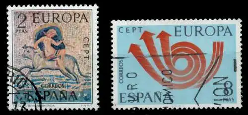 SPANIEN 1973 Nr 2020-2021 gestempelt 040742