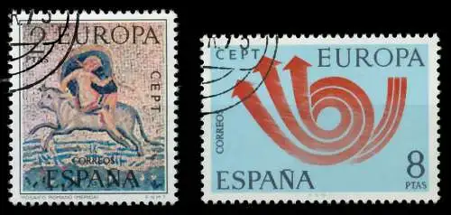 SPANIEN 1973 Nr 2020-2021 gestempelt 040756