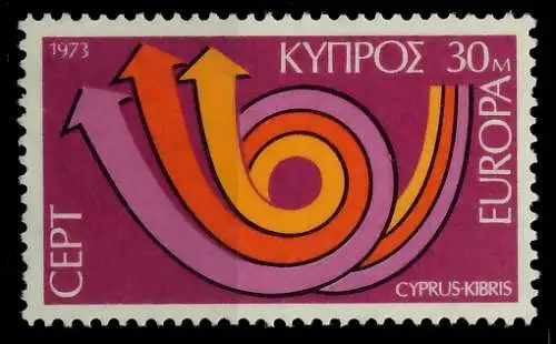 ZYPERN 1973 Nr 390 postfrisch 040772