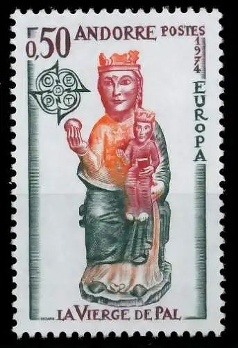 ANDORRA FRZ.-POST Nr 258 postfrisch 04079E