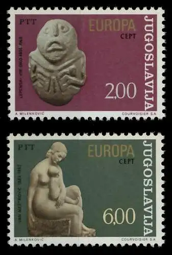 JUGOSLAWIEN 1974 Nr 1557-1558 postfrisch SAC30FA