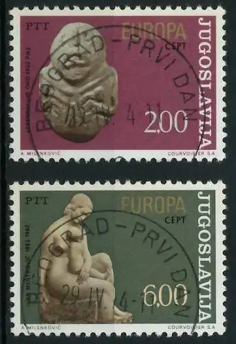 JUGOSLAWIEN 1974 Nr 1557-1558 zentrisch gestempelt 045036