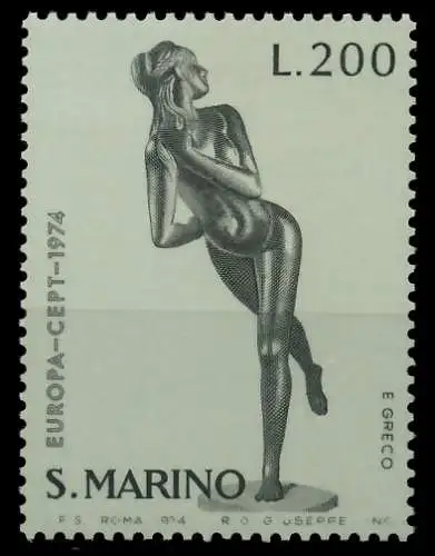 SAN MARINO 1974 Nr 1068 postfrisch 0450EA