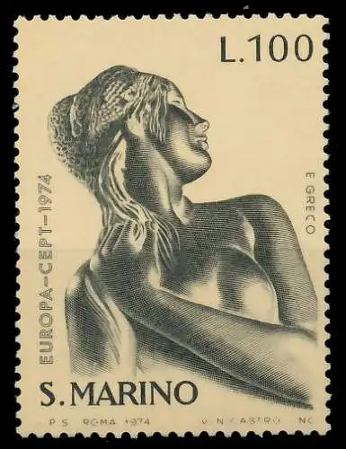 SAN MARINO 1974 Nr 1067 postfrisch 04510A