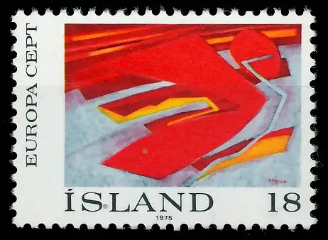 ISLAND 1975 Nr 502 postfrisch 045282