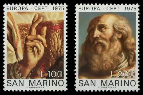 SAN MARINO 1975 Nr 1088-1089 postfrisch SAC6C36