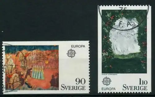 SCHWEDEN 1975 Nr 899-900 gestempelt 0453EE