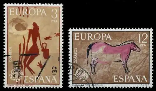 SPANIEN 1975 Nr 2151-2152 gestempelt 045432