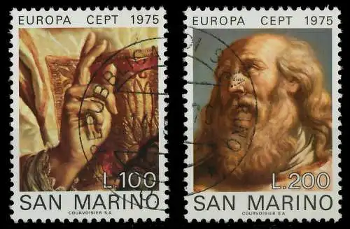 SAN MARINO 1975 Nr 1088-1089 gestempelt 045496