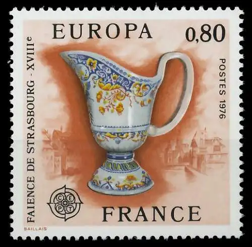 FRANKREICH 1976 Nr 1961 postfrisch 045512