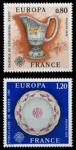 FRANKREICH 1976 Nr 1961-1962 postfrisch SAC6D92