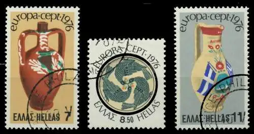 GRIECHENLAND 1976 Nr 1232-1234 gestempelt 04554E