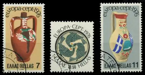 GRIECHENLAND 1976 Nr 1232-1234 gestempelt 045556