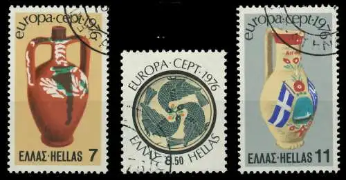GRIECHENLAND 1976 Nr 1232-1234 gestempelt 04555A