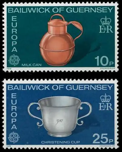 GUERNSEY 1976 Nr 133-134 postfrisch SAC6DFE