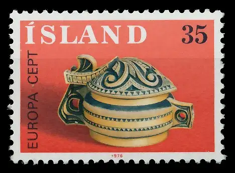 ISLAND 1976 Nr 514 postfrisch 04562A