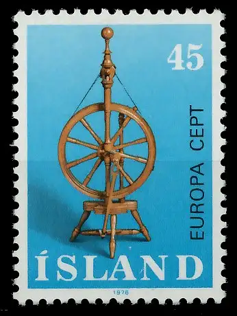ISLAND 1976 Nr 515 postfrisch 04562E