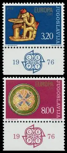 JUGOSLAWIEN 1976 Nr 1635-1636 postfrisch URA 045686