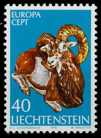 LIECHTENSTEIN 1976 Nr 642 postfrisch SAC6F1E